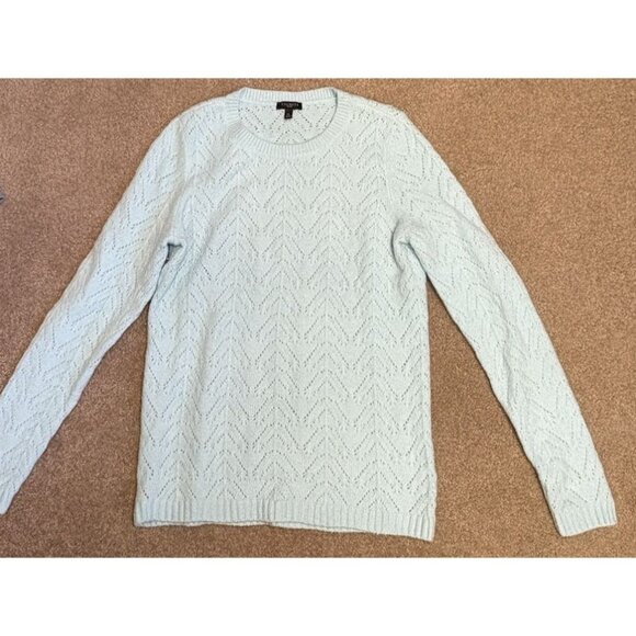 Talbots Sweater Womens Medium Petite Robin Egg Blue - Picture 1 of 4
